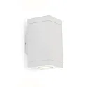 Udendørs wall luminaire TUBE CARRÉ WALL 2.0 LED PHASE up / down, tosidet IP65, hvid dæmpbar