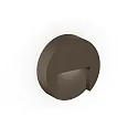Udendørs wall luminaire RETO ROUND WALL SURFACE OUTDOOR 1.3 rund IP65, bronze dæmpbar