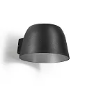 Udendørs wall luminaire SWAM 1.0 IP65, sort dæmpbar