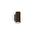 Udendørs wall luminaire TRAM WALL 2.0 2-fold, cylindrisk, dæmpbar IP65, bronze, mat dæmpbar