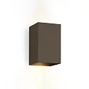 Udendørs wall luminaire BOX 4.0 up / down, justerbar IP65, bronze dæmpbar