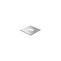 Gulvindbygningslampe CHART OUTDOOR FLOOR REC 0.9 IP67, rustfrit stål dæmpbar