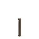 Udendørs lampe GATE 1.0 1-flamme, rund, uden sokkel IP65, bronze dæmpbar