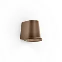 outdoor wall luminaire CLASCO 1.0 IP65, bronze dimmable