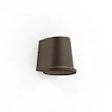 Udendørs wall luminaire CLASCO 1.0 IP65, brun dæmpbar