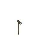 Jordspydslampe GEO 1.0 - 24V PLUG&PLAY med stik, on/off, Plug&Play IP65, bronze 