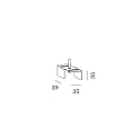 Monteringsbeslag STREX SYSTEM 48V indbygget version