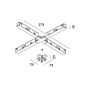 X-stik STREX 48V mekanisk, elektrisk, sort