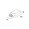 Wever & Ducré LED driver 700MA, hvid