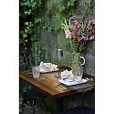 Zafferano Batteri bordlampe POLDINA MICRO IP65, mørkegrå dæmpbar