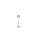 Batteri bordlampe POLDINA MICRO IP65, sandy dæmpbar