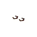 Tilbehør til PENCIL MODULO LUCE Fastholdelsesclips 1, sæt med 2, Corten