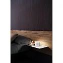 Zafferano battery table lamp PUSH-UP TAVOLO PRO cylindrical, adjustable, with diffuser IP54, white, lacquered dimmable