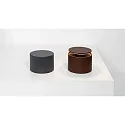 Zafferano Batteri bordlampe PUSH-UP TAVOLO PRO cylindrisk, justerbar, med diffuser IP54, rust, lakeret dæmpbar