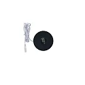 Opladningsstation PUSH-UP TAVOLO PRO, sort