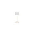 Batteri bordlampe OLIVIA MICRO IP65, hvid mat dæmpbar