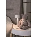 Zafferano battery table lamp OLIVIA MICRO IP65, white matt dimmable