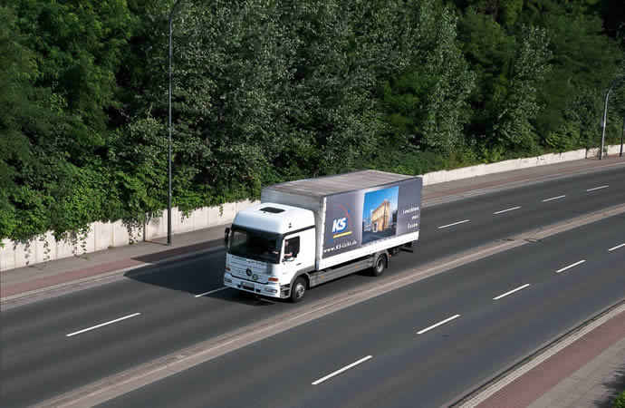 KS Delivery service: Luminaires from Essen