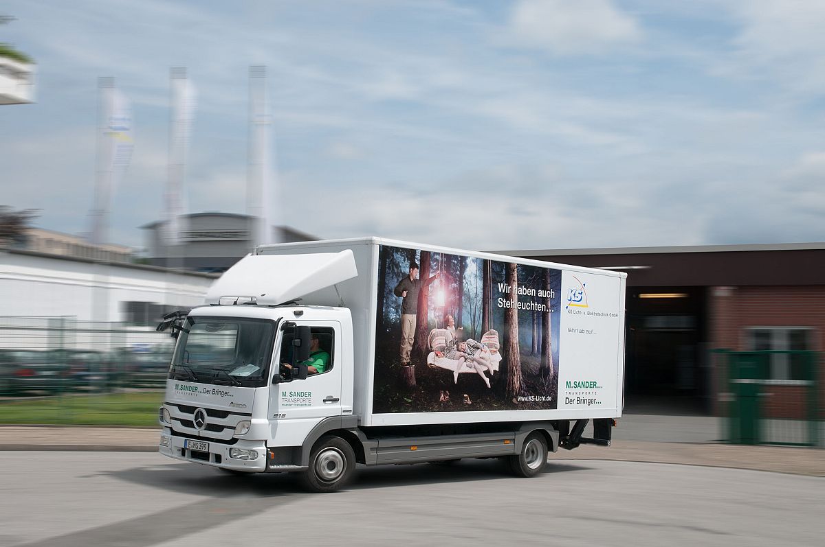 KS Delivery service: Luminaires from Essen
