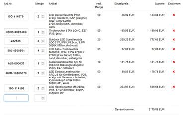 Lynbestillingsblanket